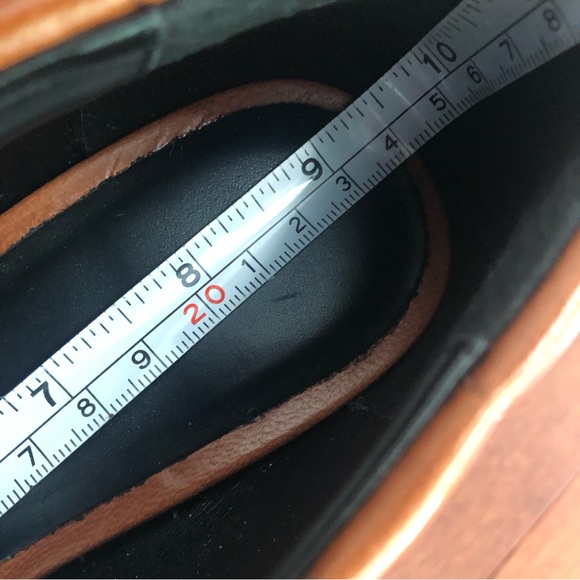 Halmanera Italy well man crafted leather quilted padded square toe cognac pump - Picture 11 of 17